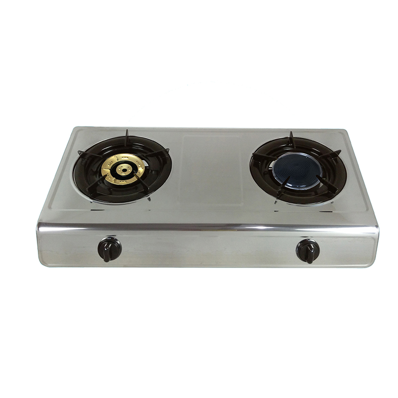 Faster Cooking double gas infrared and brass burner