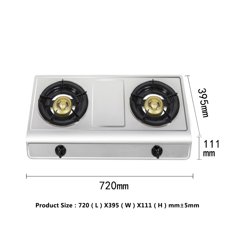 tableup gas cookers with cast iron burner